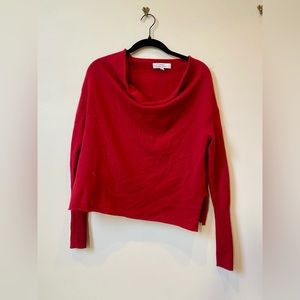 100% cashmere Robert Rodriguez red sweater size XS
